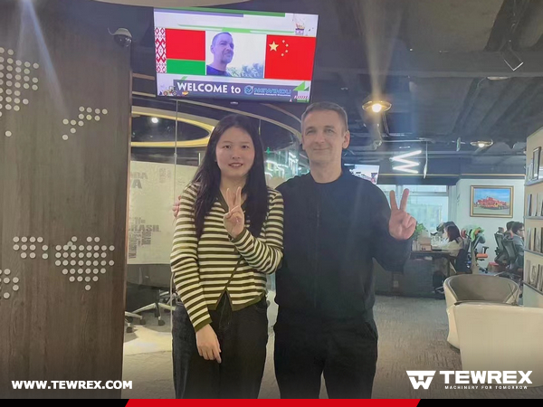 Belarus Client Visited TEWREX Office