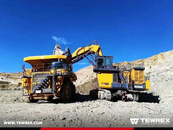 The King Of Efficiency! XCMG Super Equipment Competes In Plateau Copper Mines