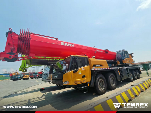 Ghana - 1 Unit SANY SYM5552JQZ100C Truck Crane 