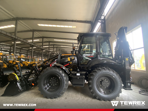 Belarus - 1 unit SHANMON 388H Backhoe Loader