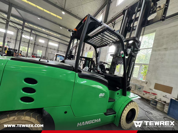 Spain -1 unit Hangcha 8Ton Lead-Acid Forklift CPD80-XLC5