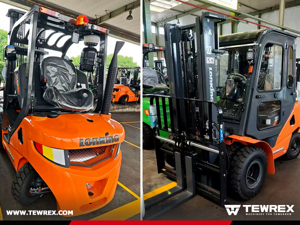 Portugal - 2 units LONGKING LG25DT Froklift and  2 units of LONGKING LG35DT Froklift