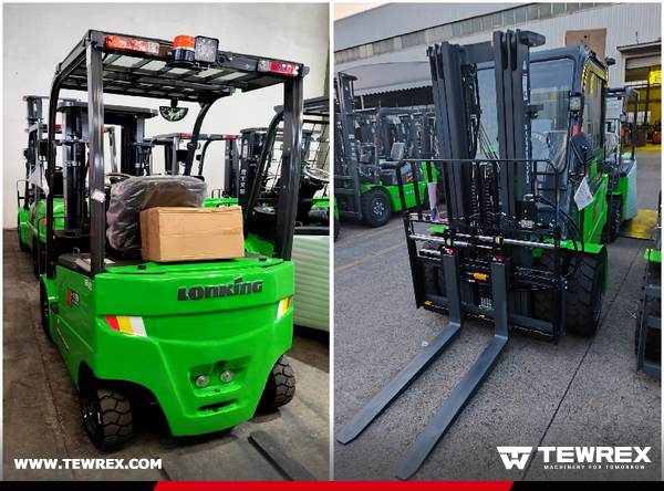 Portugal - 2 units LONGKING LG25DT Froklift and  2 units of LONGKING LG35DT Froklift