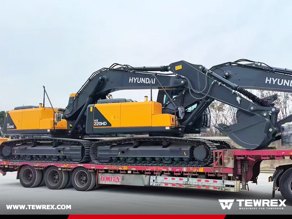 Algeria - 2 Units HYUNDAI HX220HD Hydraulic Excavator