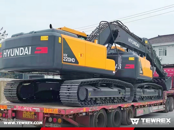 Algeria - 2 Units HYUNDAI HX220HD Hydraulic Excavator