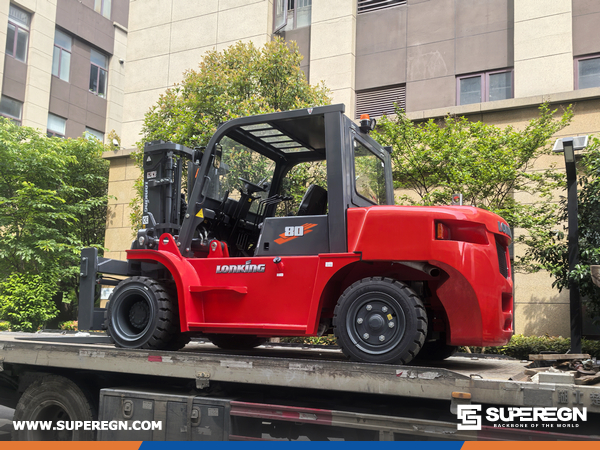 UK - 1 Unit LONKING LG80DT Container Forklift 