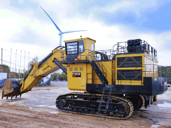 LOVOL FR2000F Strengthens Smart and Green Mining Development