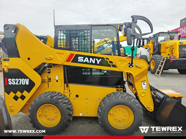 Venezuela - 1 Unit SANY SS270V Skid Steer Loader & 2 HELI Forklifts