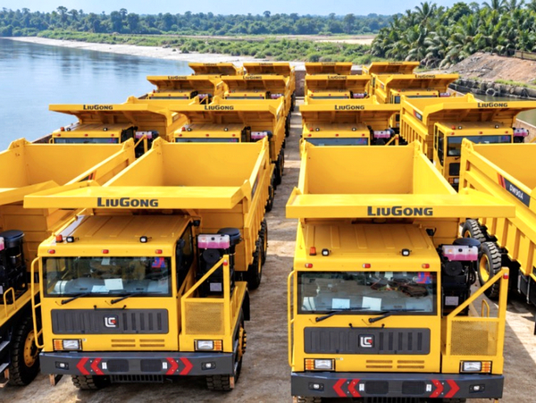 LIUGONG Delivers 20 Mining Trucks to Major Steel Project in Malaysia